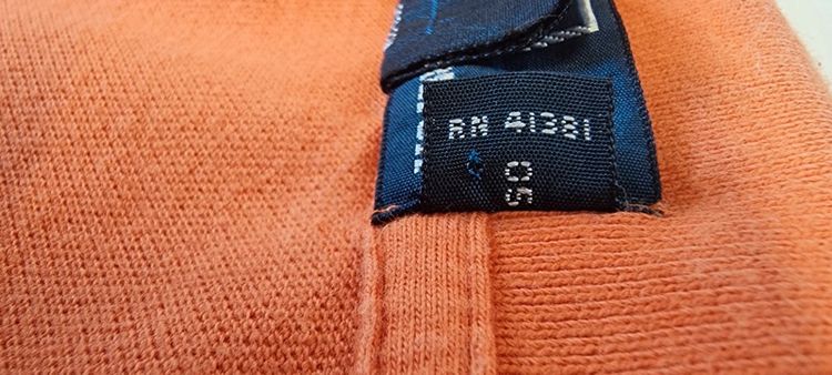 Polo By Ralph Lauren Men's Size XL (Chest 48") Short Sleeved Orange Polo Shirt imagen 10